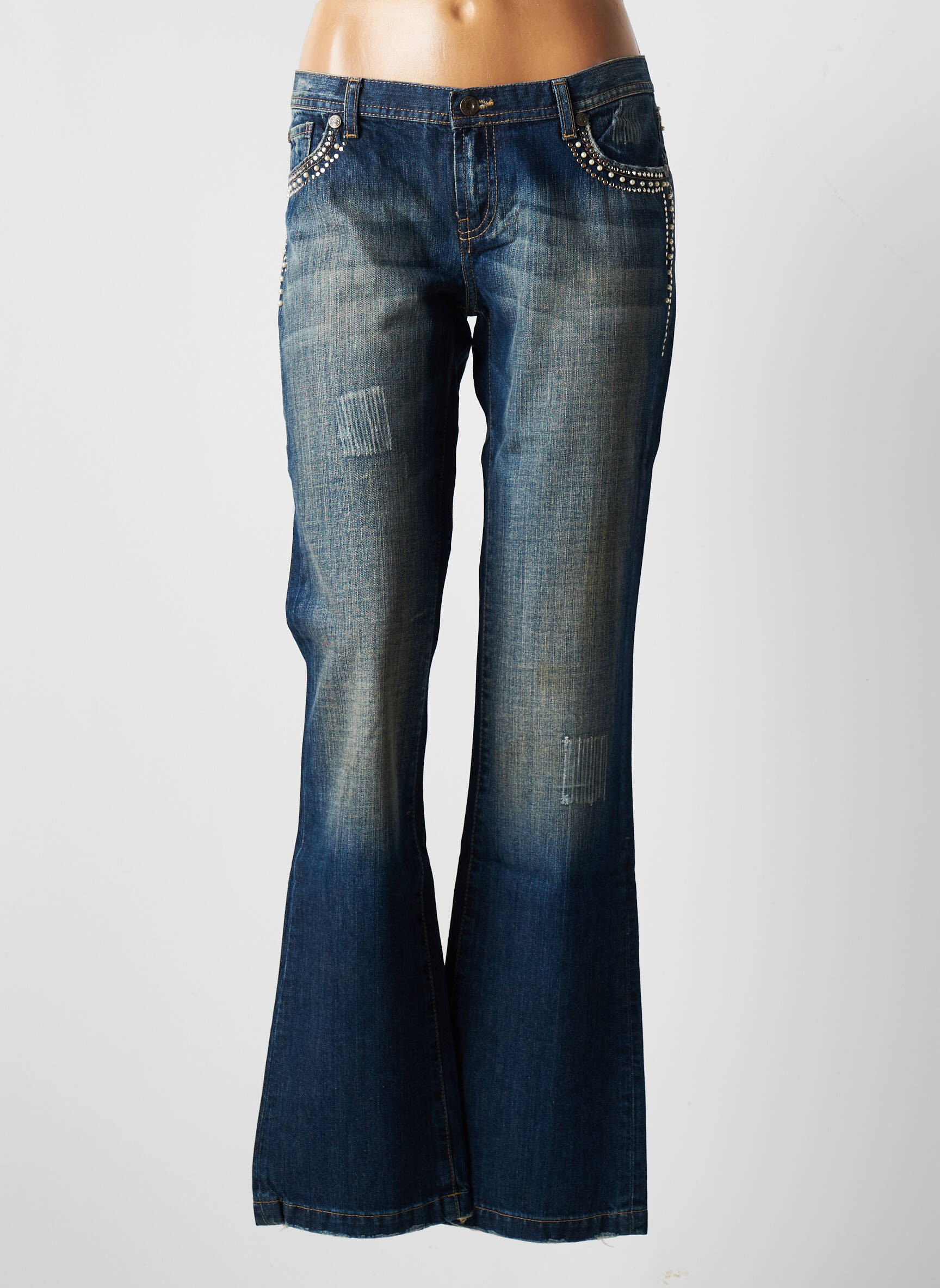 Sam Lili Jeans Bootcut Femme couleur bleu