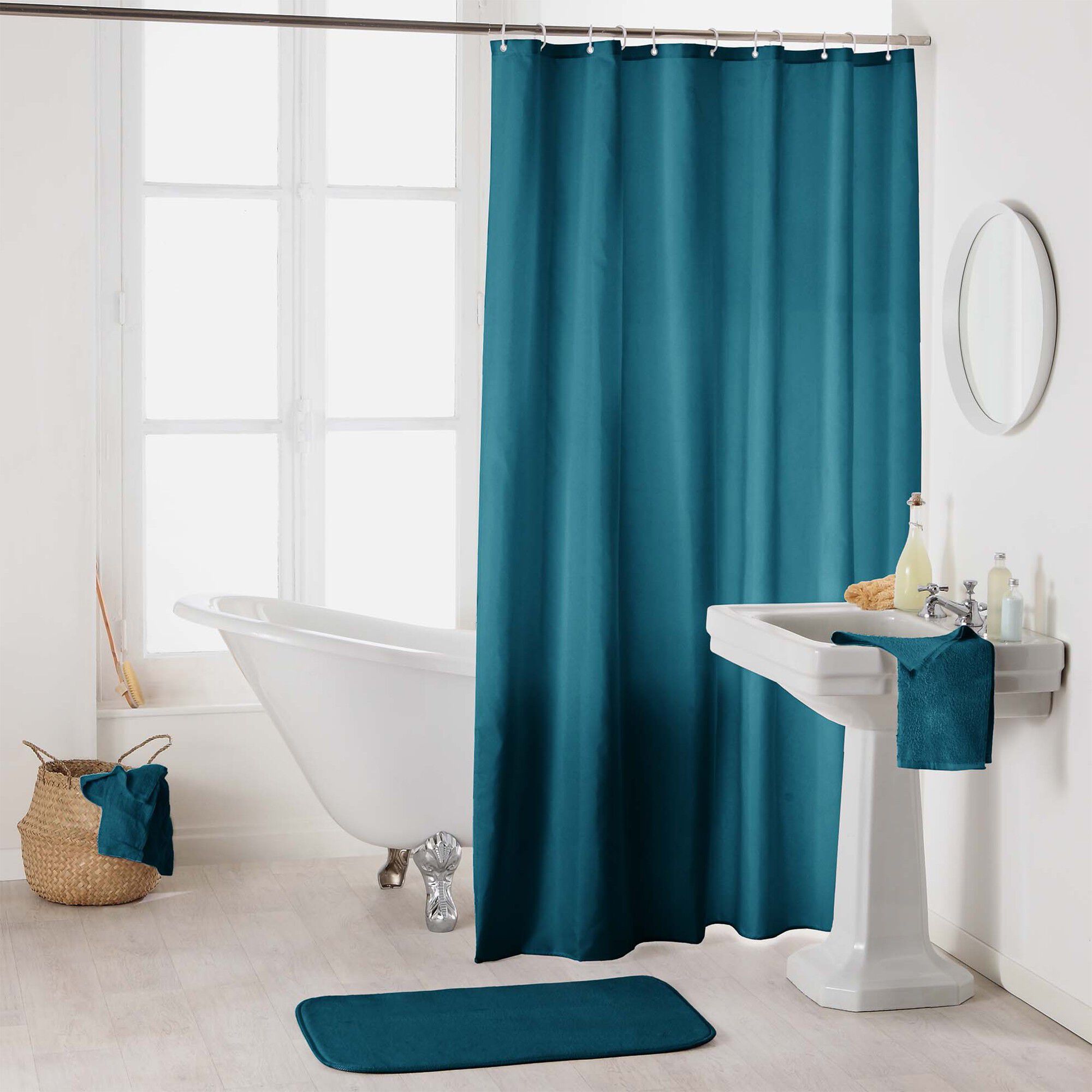 Rideau de douche uni Essencia