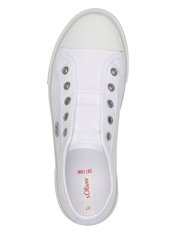 s.Oliver Sneakers in Weiß günstig kaufen