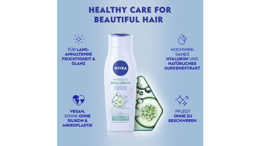 NIVEA Hydration Hyaloron Shampoo 250 ml