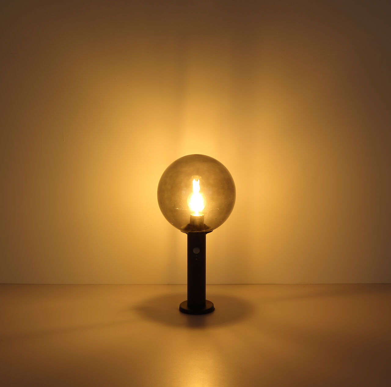 Globo Lighting - HEDWIG - Außenleuchte Edelstahl, 1x E27 LED