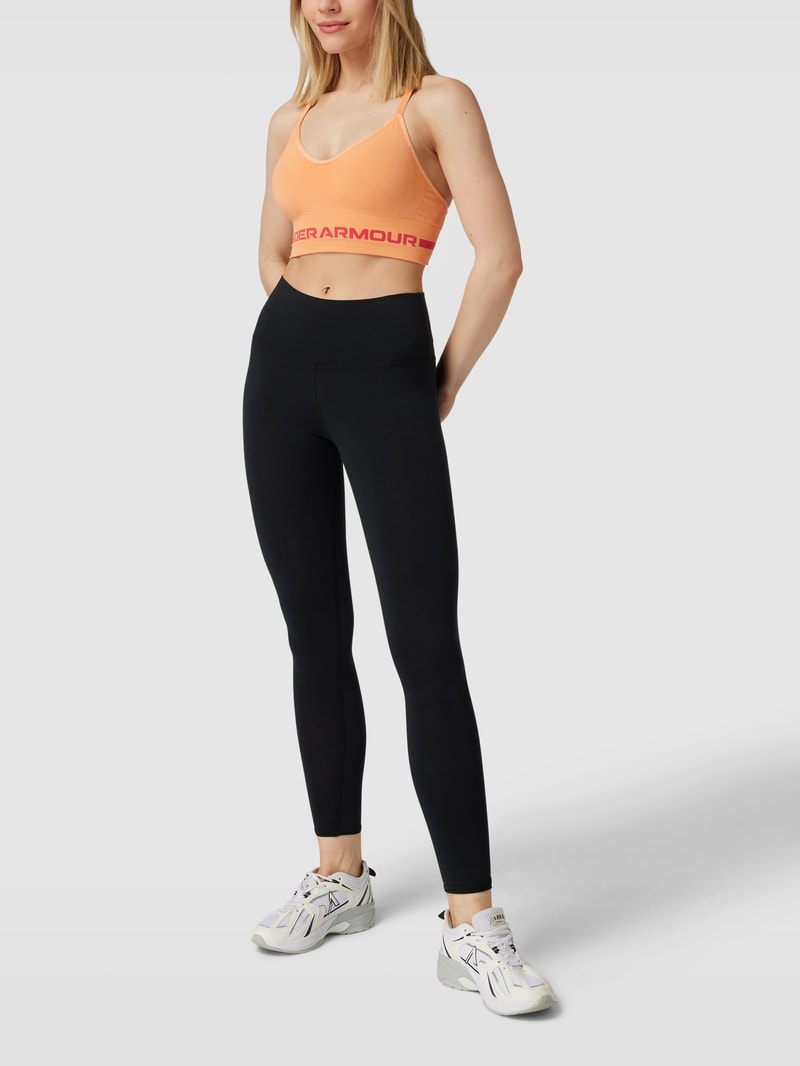 Bustier mit elastischem Logo-Bund in orange