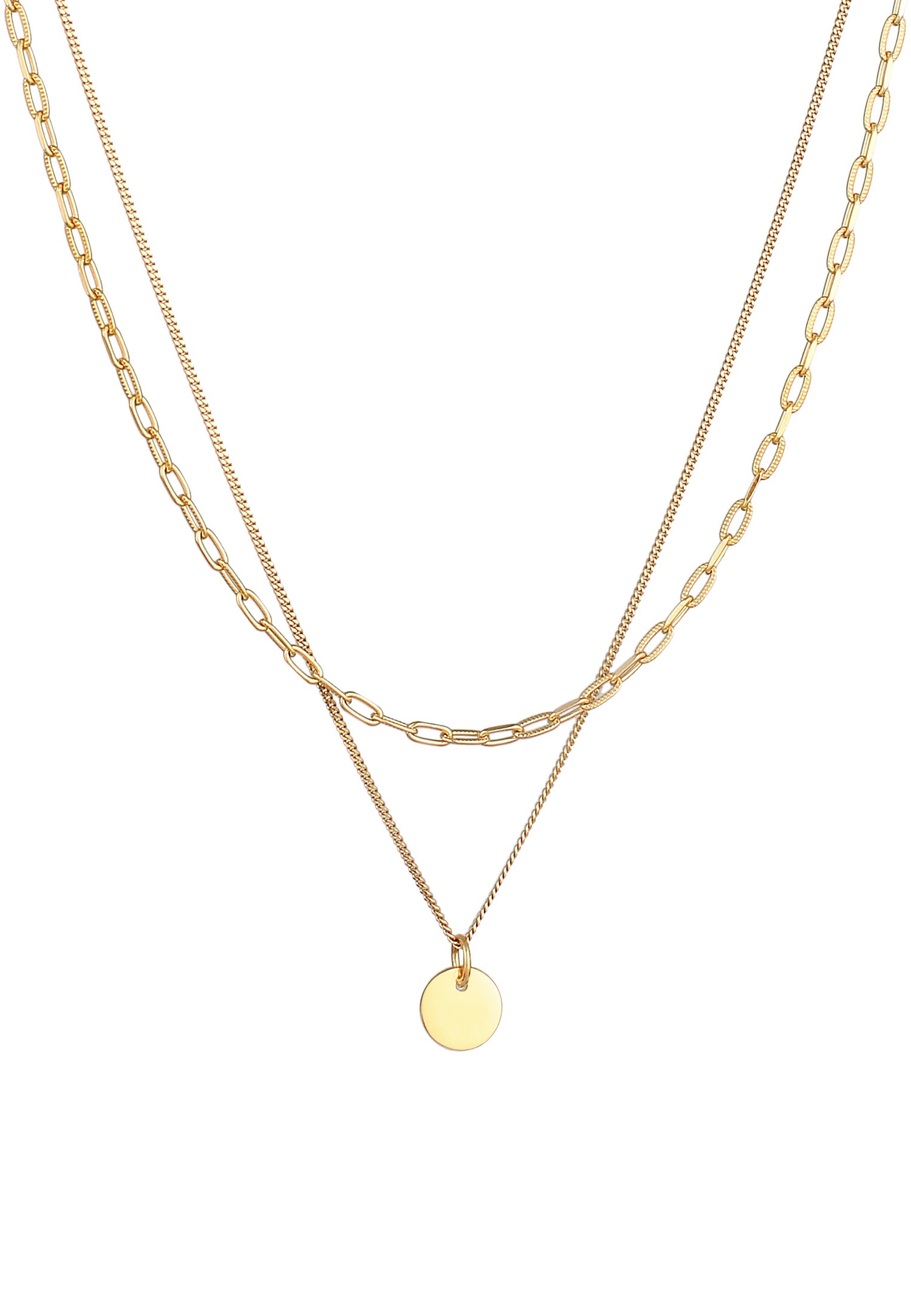 Elli Women's Pendant Base Plate Layer in 925 Sterling Silver