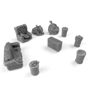 HQ Resin - Backstreets of the City Set