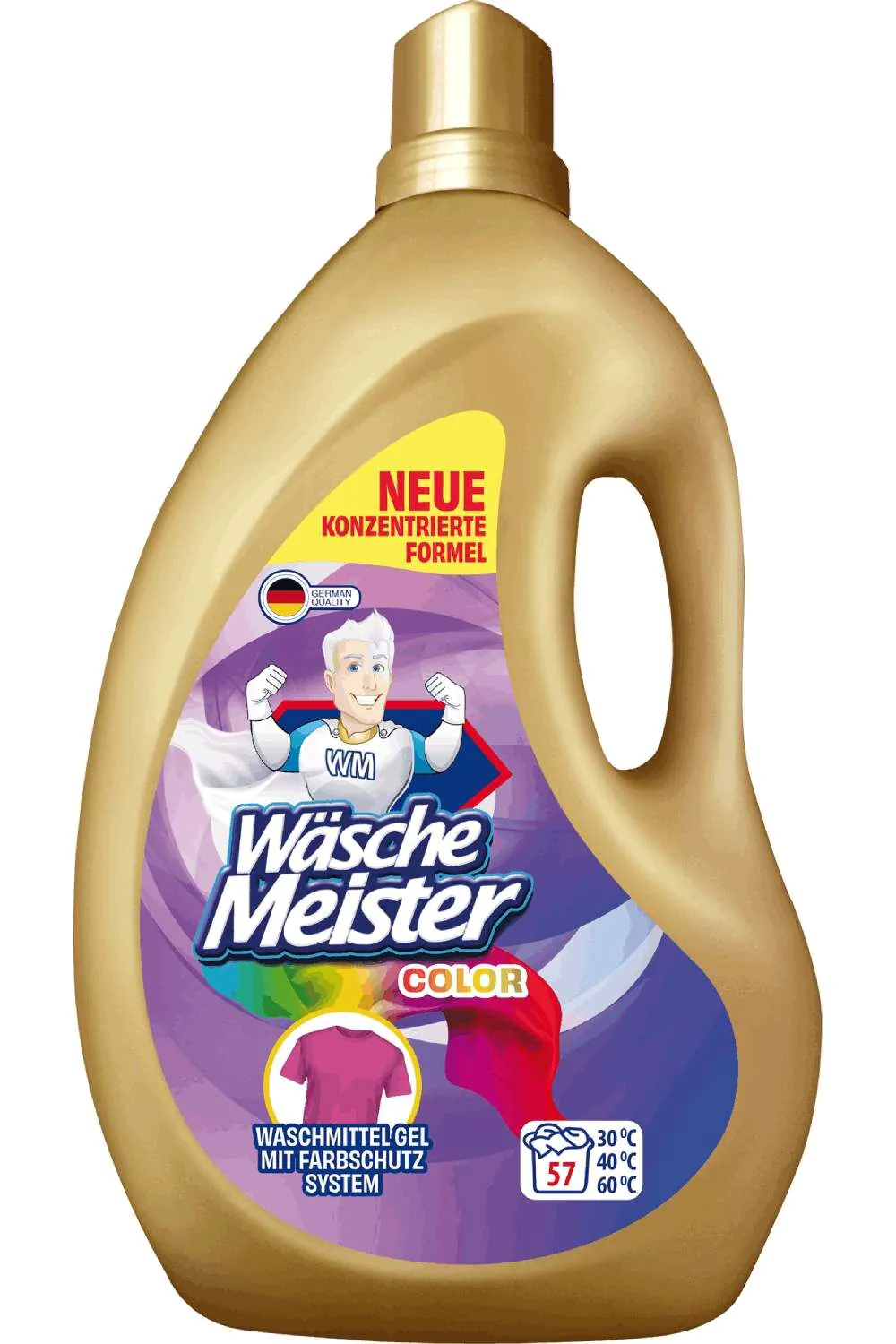 Waschemeister Color Gold prausimosi gelis 2 l