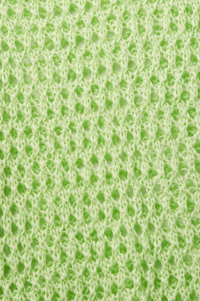 Offenmaschiger Strickpullover