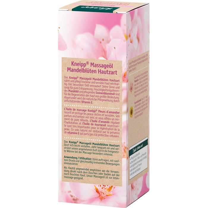Massageöl Mandelblüten Hautzart