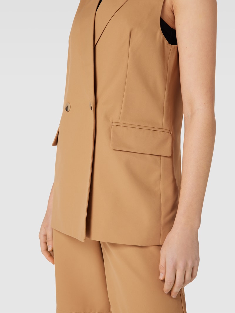 Blazer mit Pattentaschen Modell 'TALLY' in sand