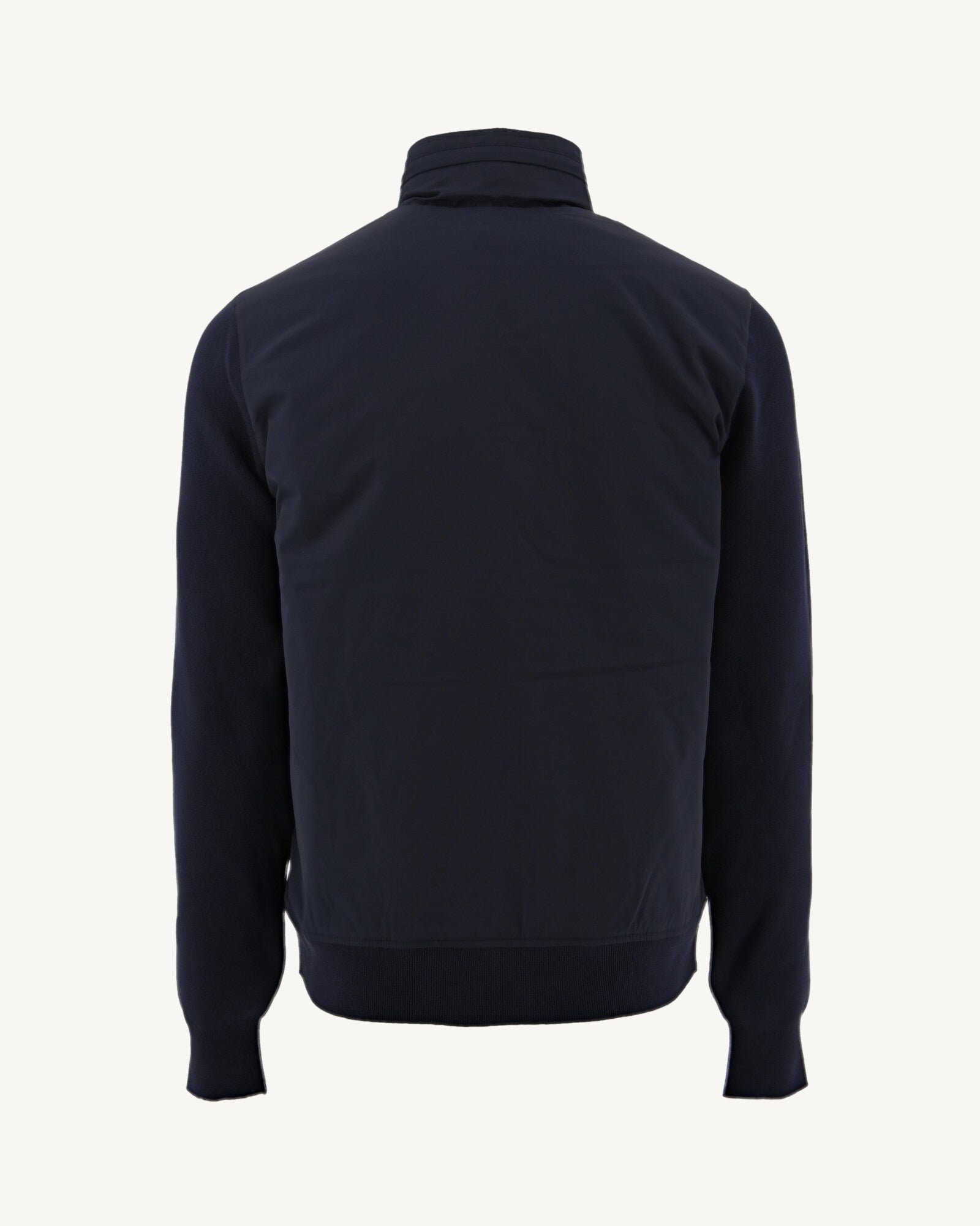 Veste à capuche bi-matière Marine Bardenas