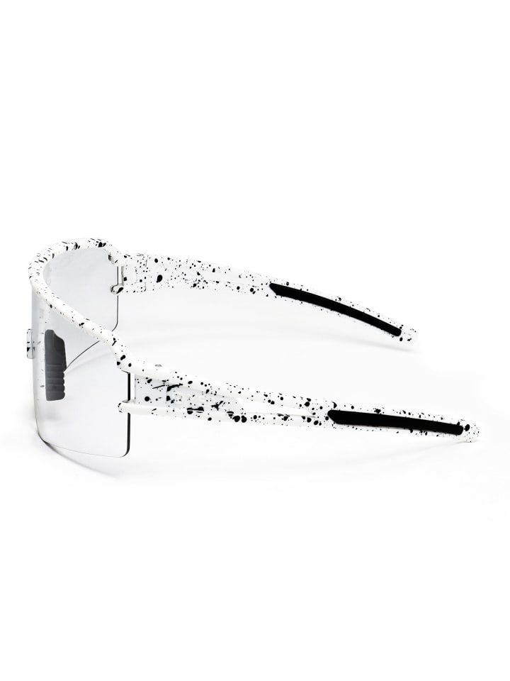 YEAZ SUNSPOT Sport-Sonnenbrille weiß/transparent in weiß / transparent günstig kaufen onesize
