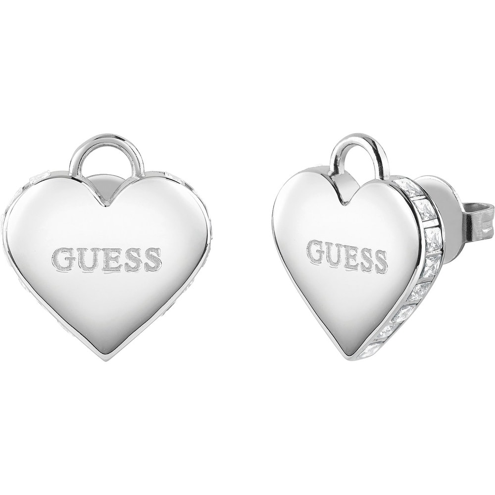 Guess Boucles d'oreilles à fermoir à poussette Acier inoxydable Boucles d'oreilles