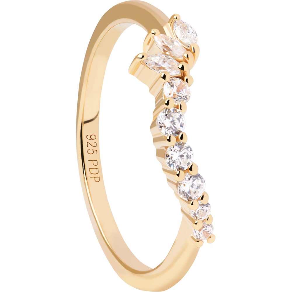 P D Paola Bague pour femme 925 Argent or Bague