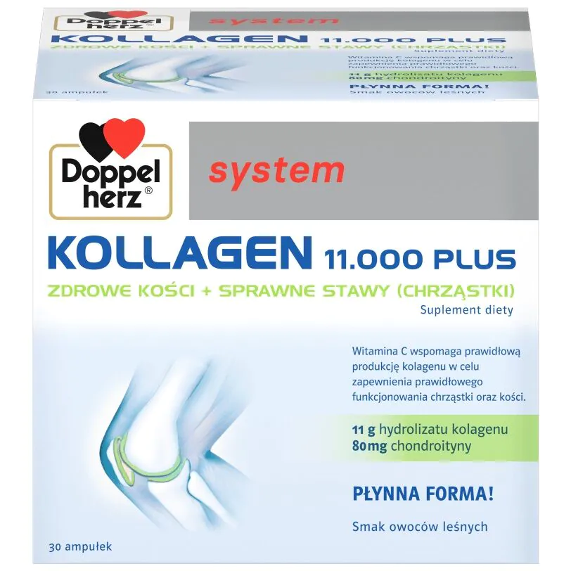 Doppelherz System Kollagen 11.000 Plus, bočice sa oralnom tečnošću