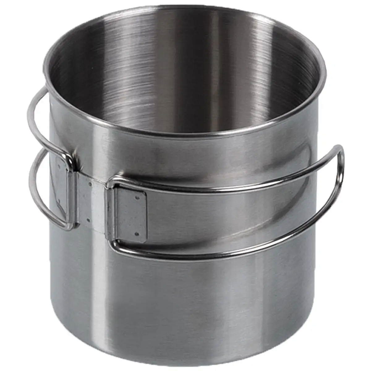 Trinkbecher Edelstahl mit Klappgriffen versch. Gr.
