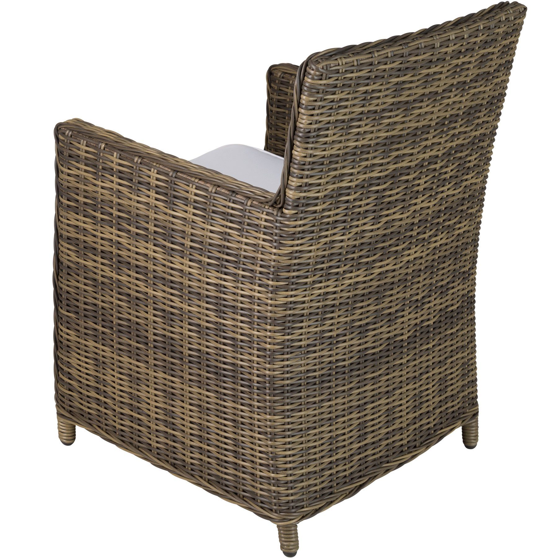tectake Rattanstuhl Saint Tropez (2er, 2 St), Schmutzabweisend