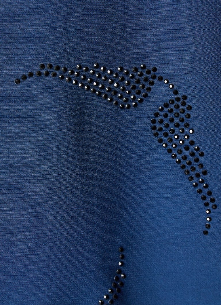 Zadig&Voltaire  Rodji mini tuniekjurk met strass en strikceintuur