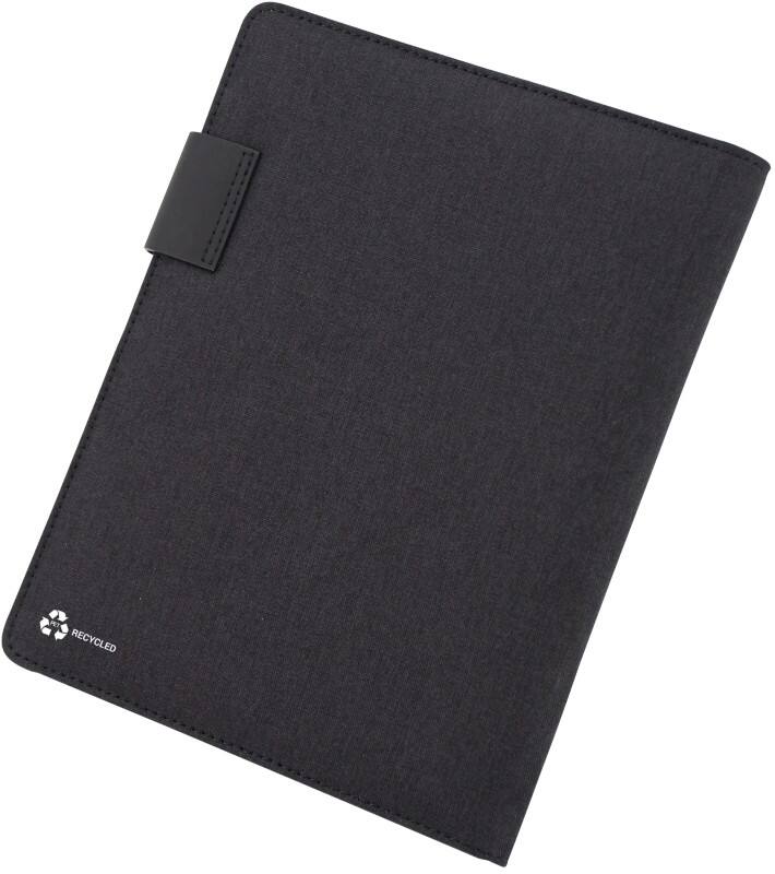Alassio BELIZE Konferenzmappe 17 x 2 x 22 cm Recycelt PET (Polyethylenterephthalat) Anthrazit
