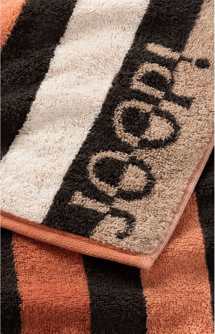 Duschtuch JOOP! TONE STRIPES in Kupfer gestreift - im JOOP!
