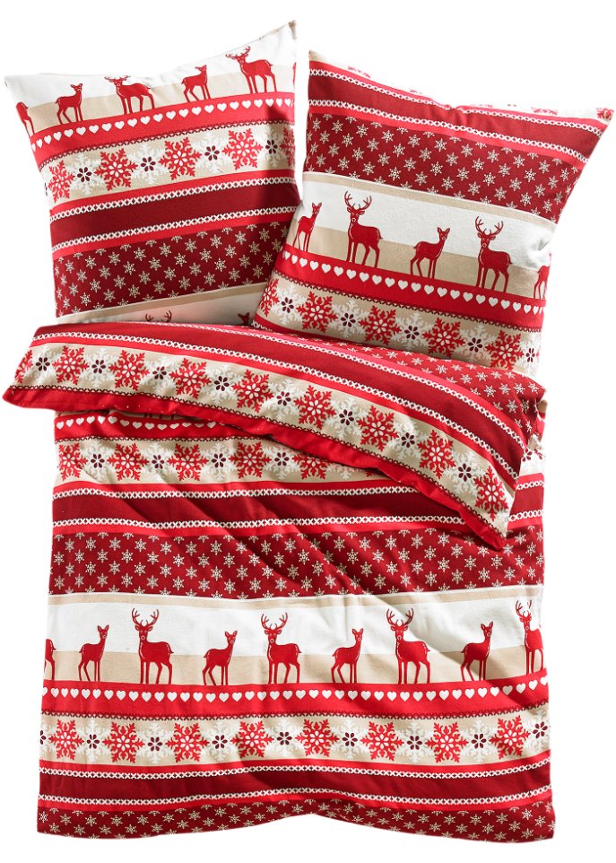 Bettwäsche mit winterlichem Design