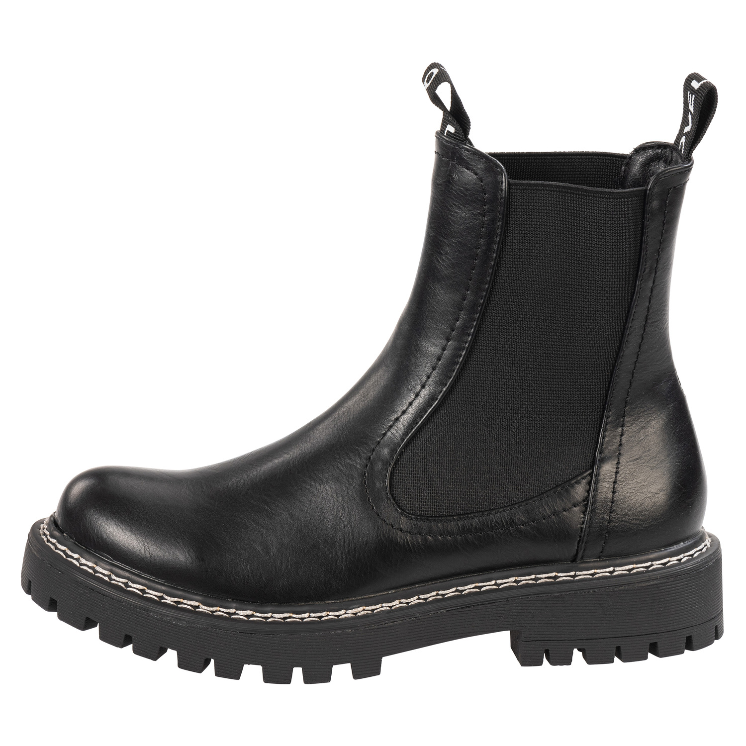 Palado Dedej, Chelsea Boots, Damen, Schwarz