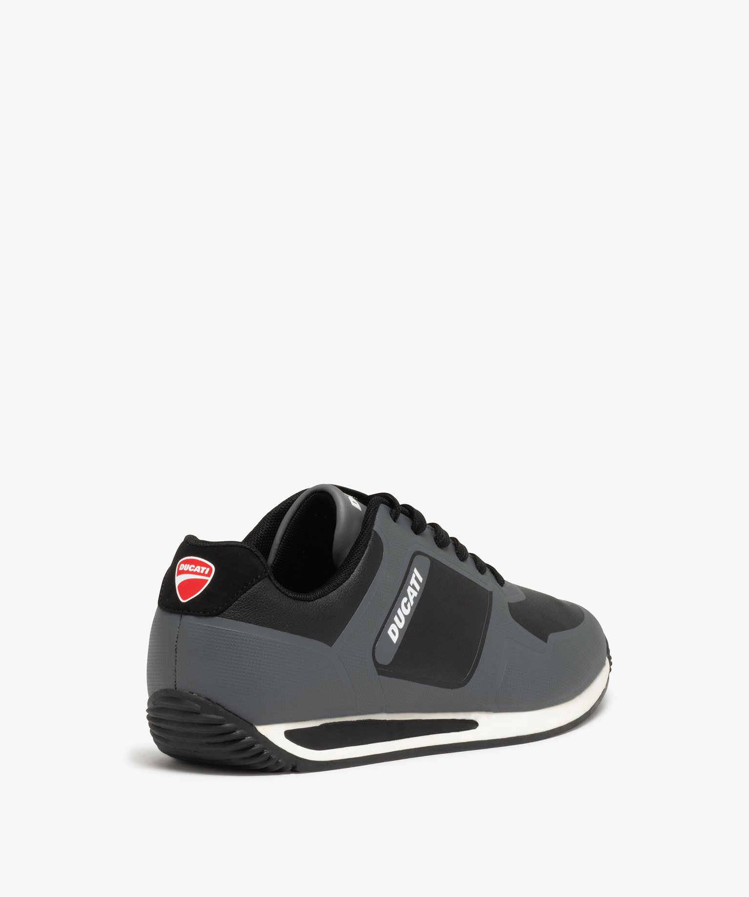 Baskets homme bicolores à lacets – Ducati New Split gris | GEMO