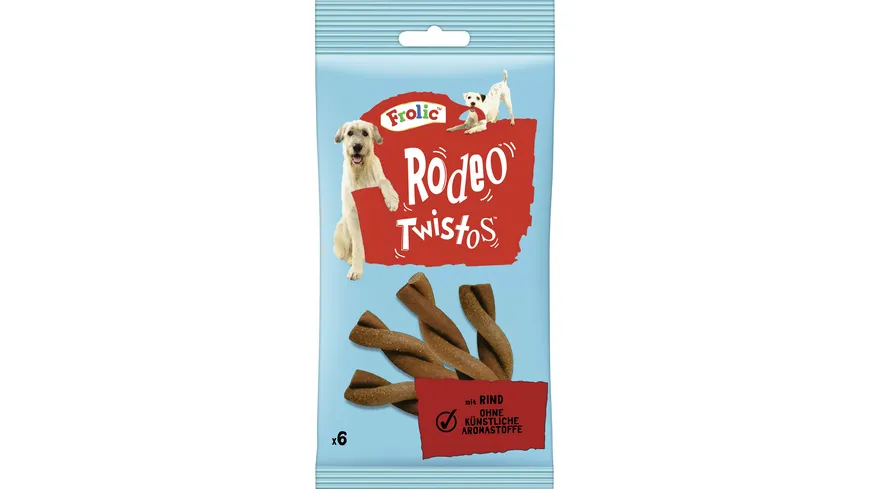 Frolic™ Rodeo™ Twistos™ Beutel mit Rind 105 g