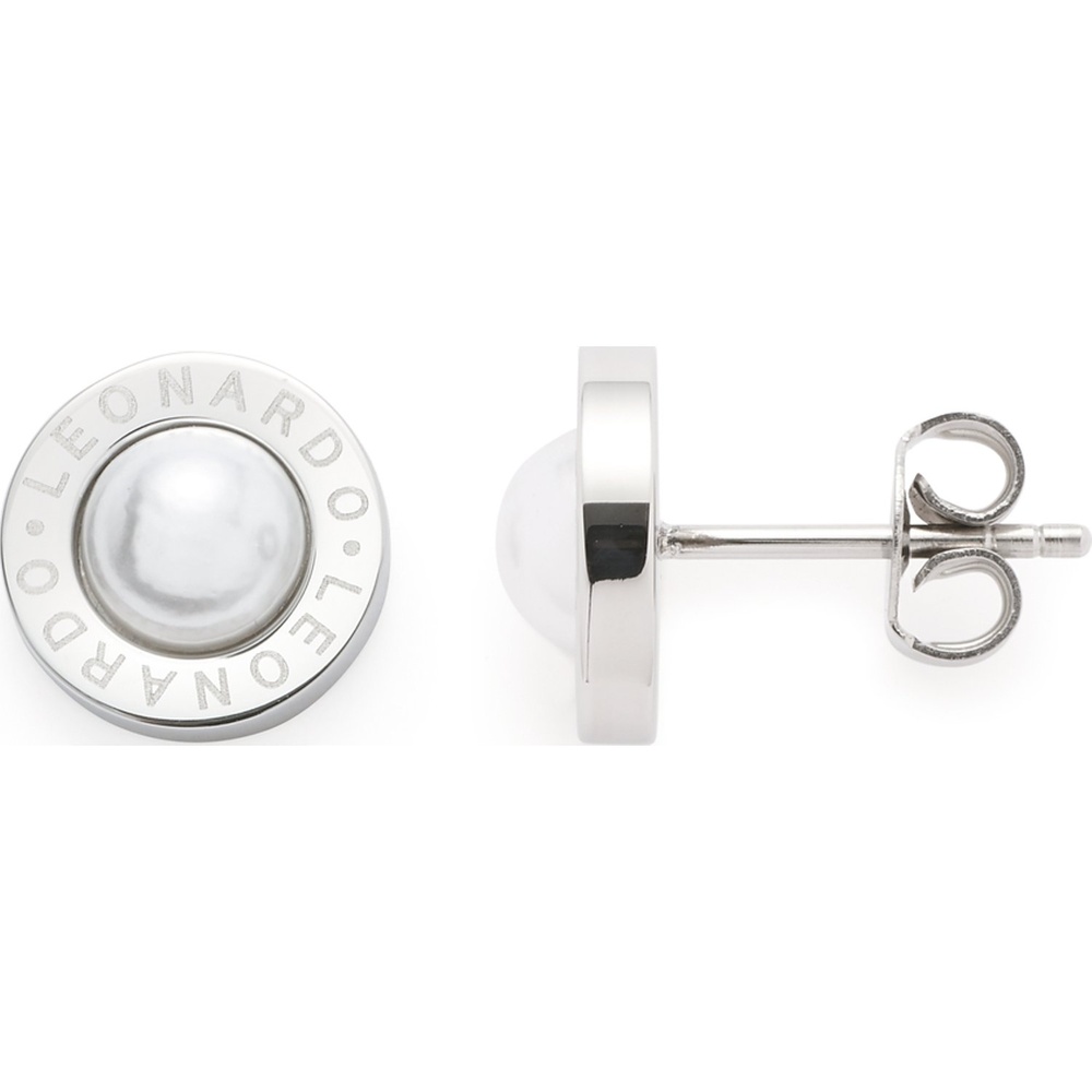 Leonardo Boucles d'oreilles à fermoir à poussette Acier inoxydable, Autres Boucles d'oreilles