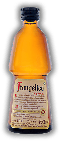 Frangelico Haselnusslikör 0,05 Liter Frangelico Haselnusslikör 0,05 Liter Der Mönch Frangelico erfand das bis heute wohlgehütete Rezept. 0,05	 Liter - Vol 20%