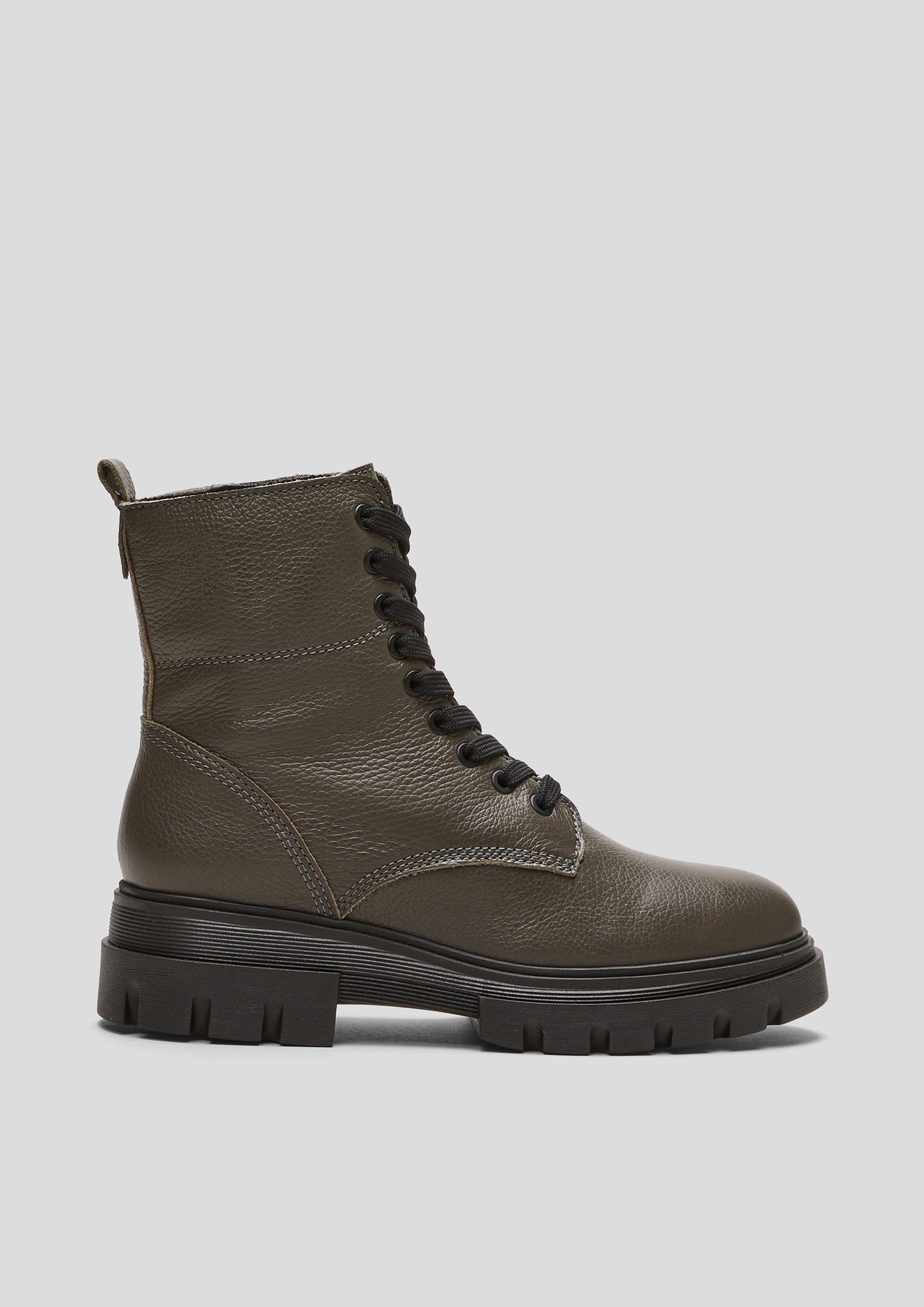 Schnürstiefel aus Echtleder  101.107.101.25283-341