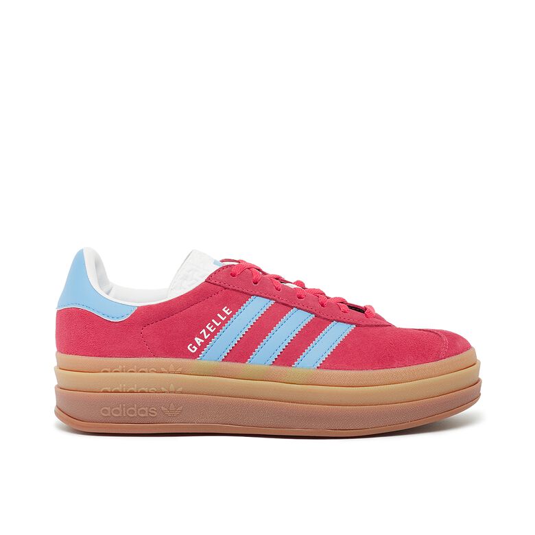 adidas Originals Wmns Gazelle Bold (Plateau) active pink/semi blue burst/ftwr white