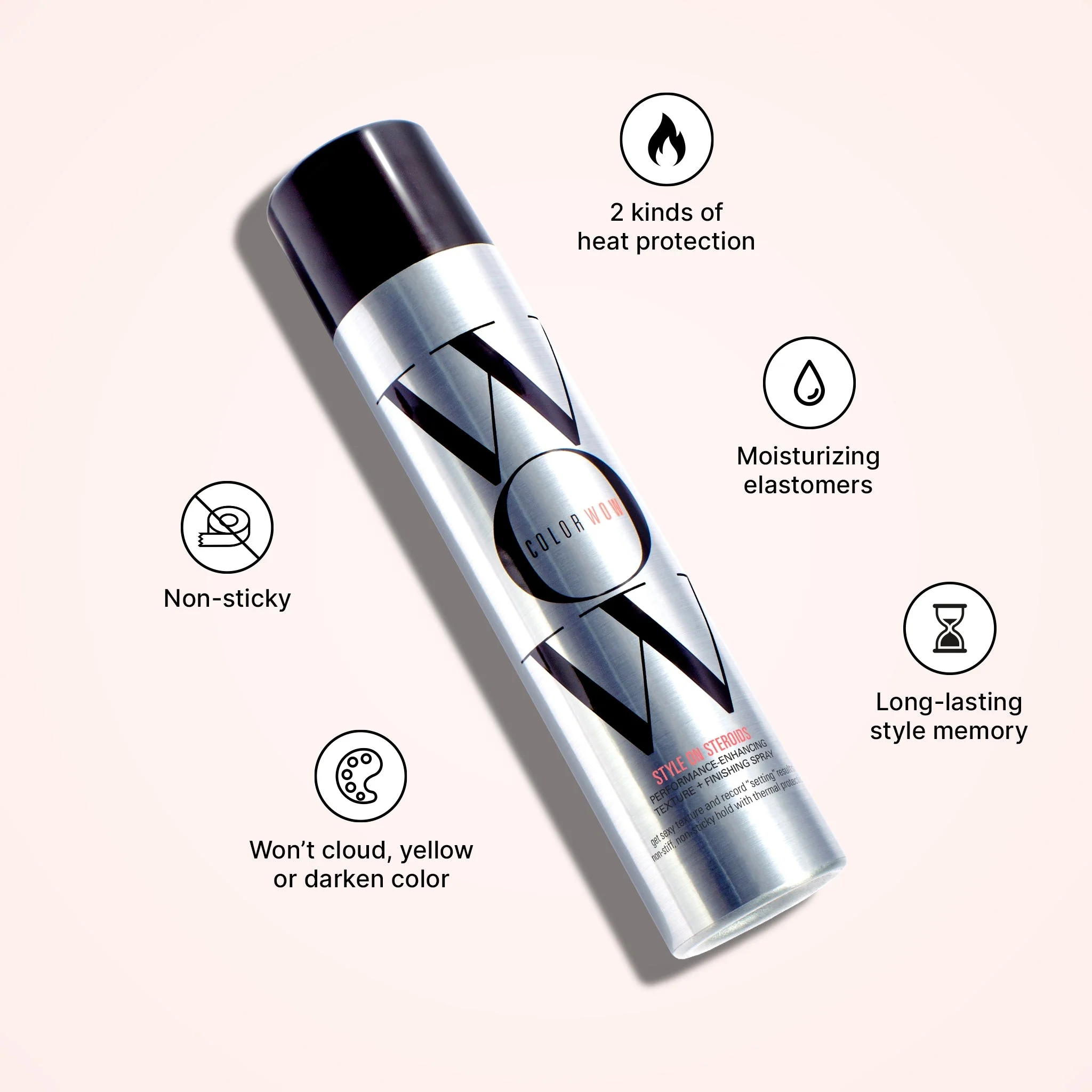 Style on Steroids Cuidado del cabello - Spray protector térmico