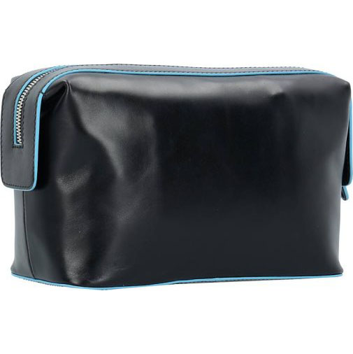 Piquadro Blue Square Kulturbeutel Leder 23 cm