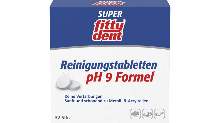 fittydent super Reinigungstabletten