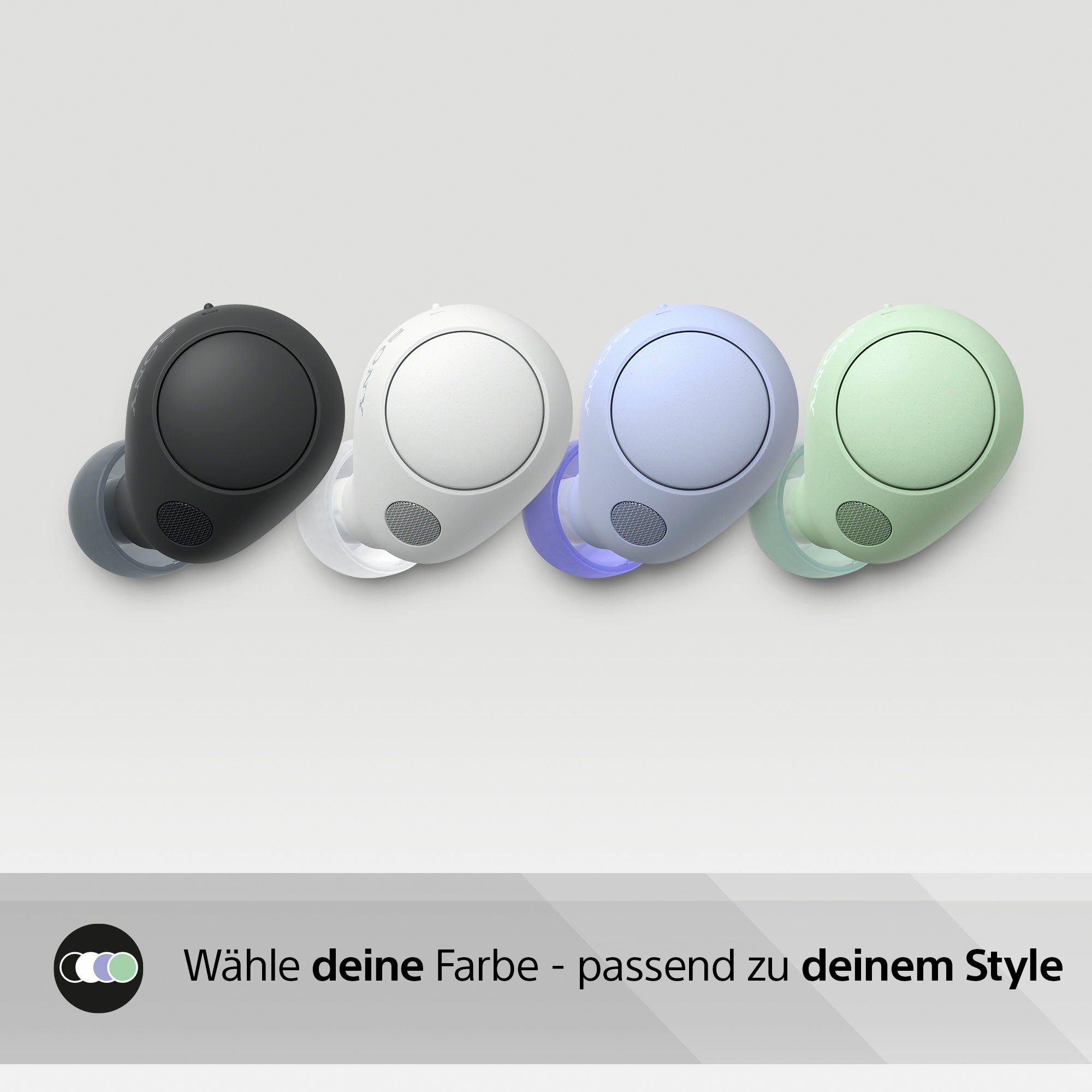 Sony WF-C700N In-Ear-Kopfhörer (Noise-Cancelling, Bluetooth, bis 20 Std. Akkulaufzeit, Multipoint Connection)