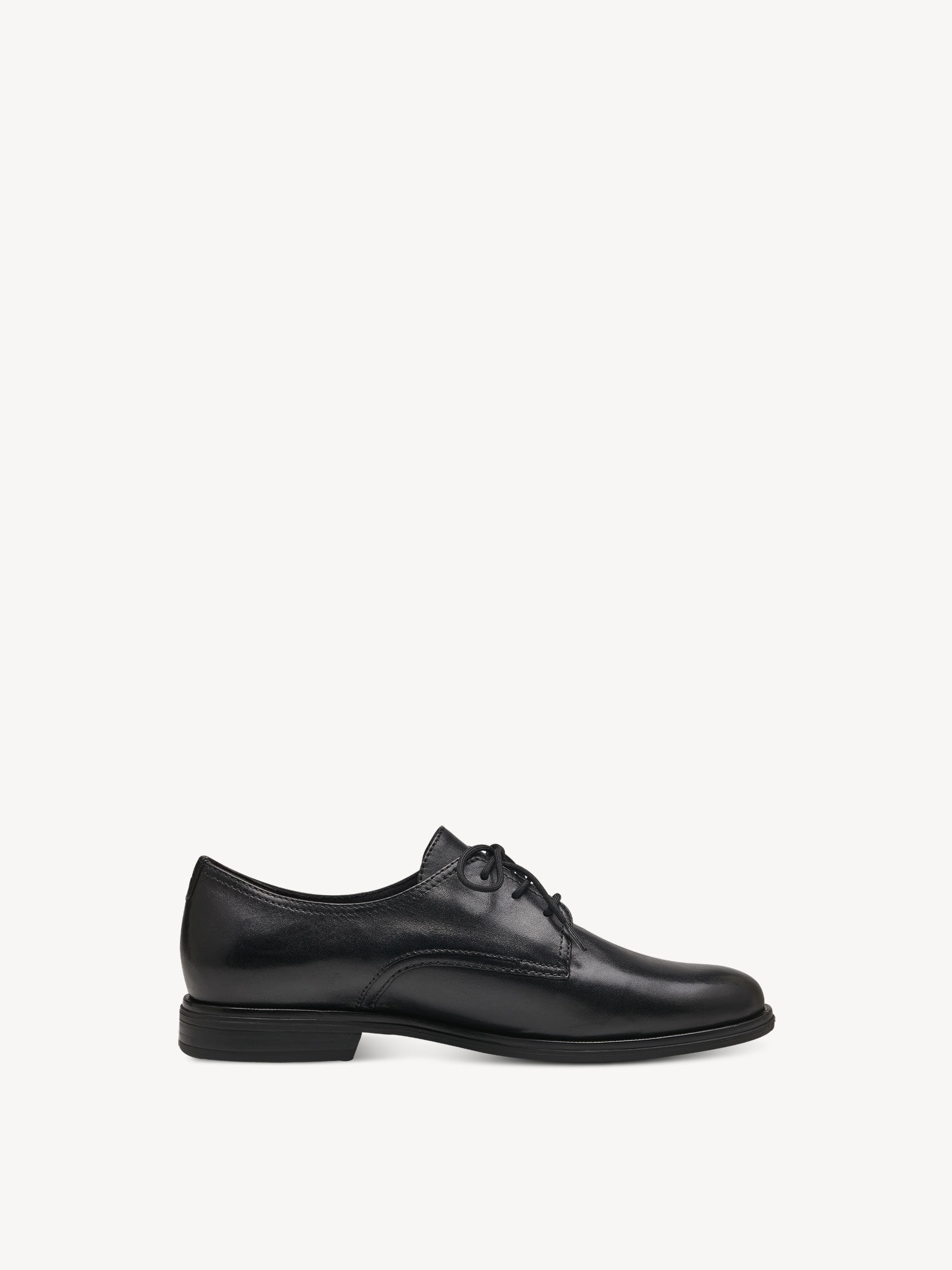 Derbie en cuir - noir