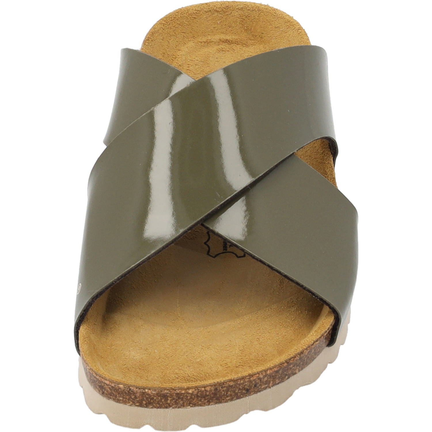 Palado Rianel, Pantoletten, Damen, Khaki Lack