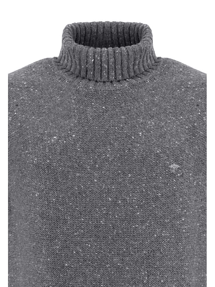 FYNCH-HATTON Rollkragenpullover in Grau günstig kaufen