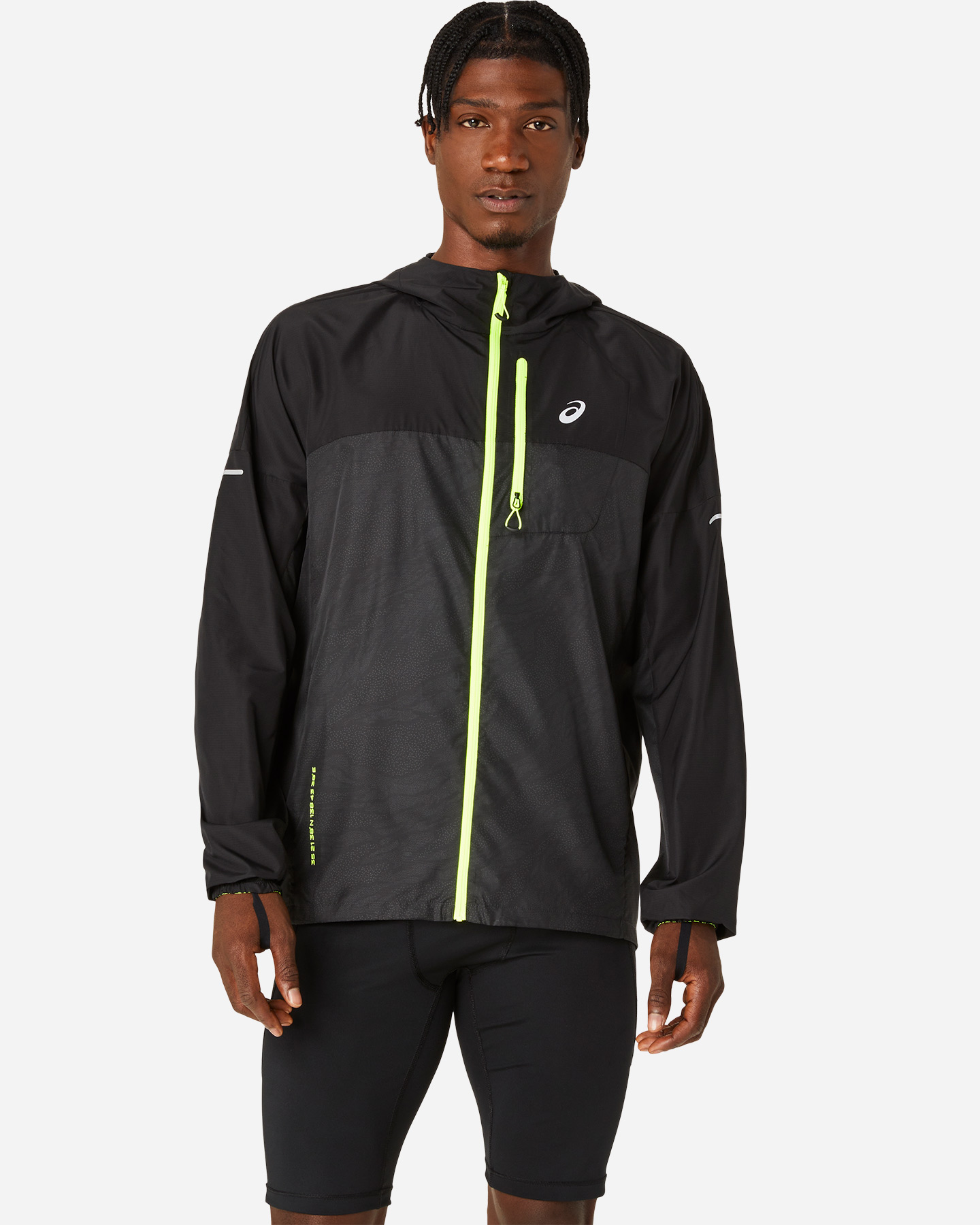 Giacca Running Asics Fujitrail Packable Windbreaker M 2011C991-001
