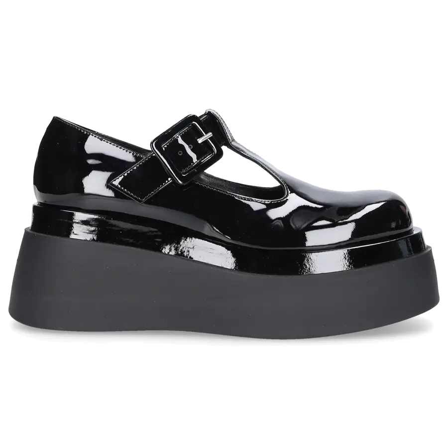 Giampaolo Viozzi - Loafer BETH Lackleder - schwarz