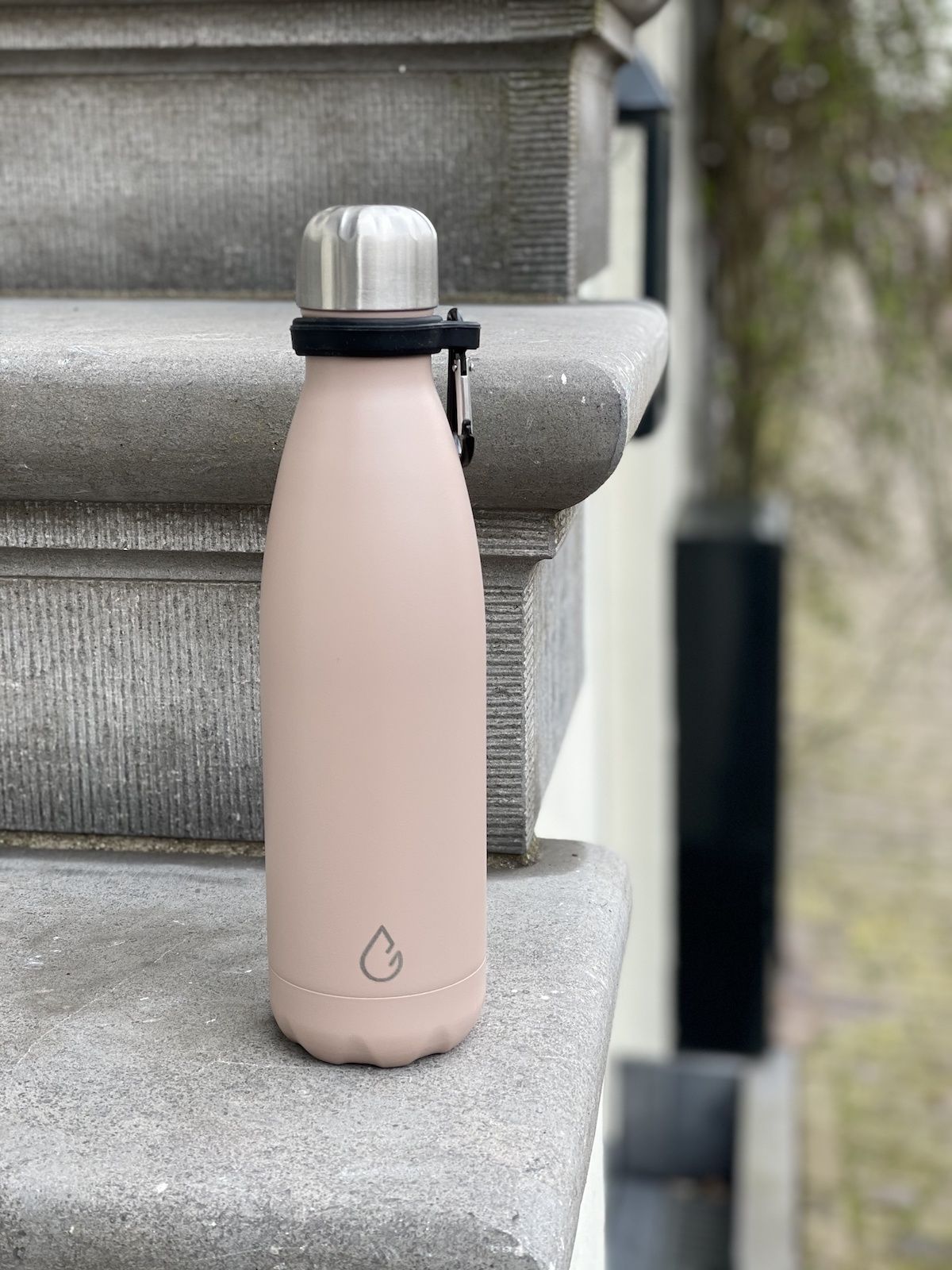 Wattamula Design Öko Edelstahl 500-ml-Wasserflasche