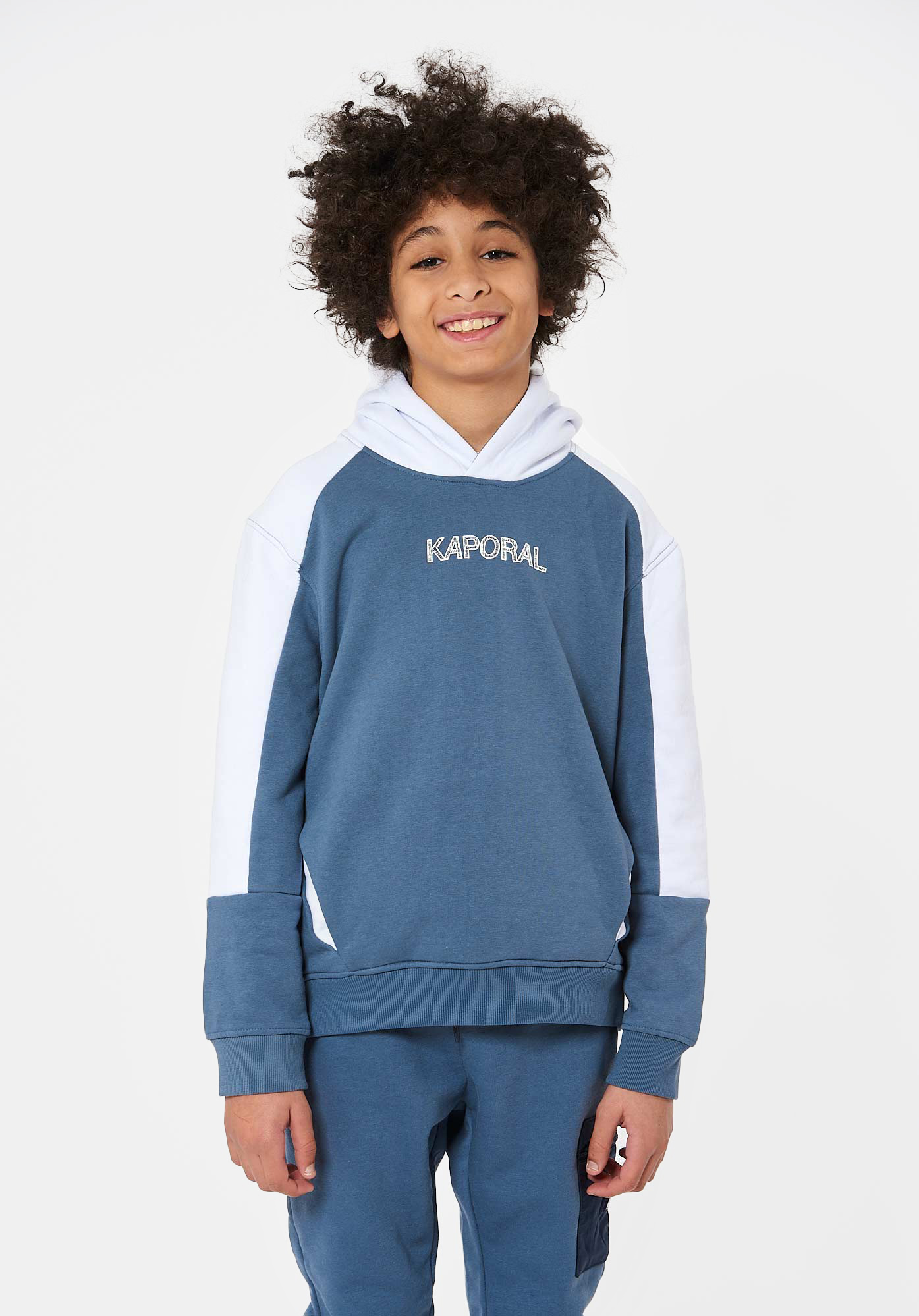 PRIZZ  Sweat bleu Garçon