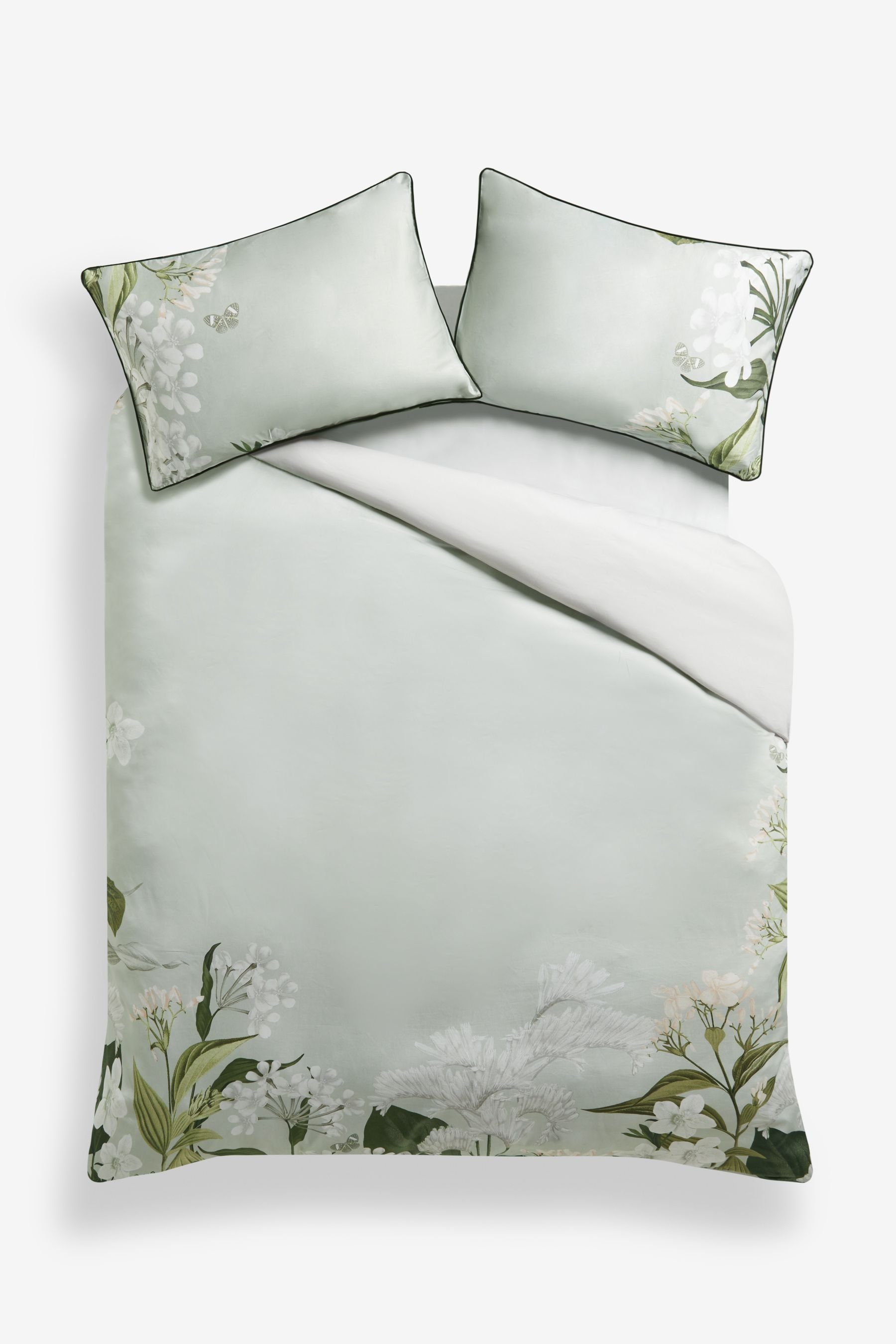 Bett-Set, Collection Luxe Bettwäsche aus 100% Baumwollsatin, Next, Bezug: Baumwolle (ägyptisch)