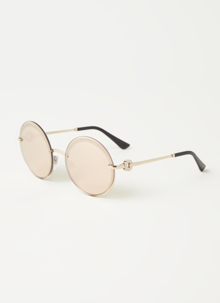 BVLGARI Sonnenbrille mit Logo BV6149B