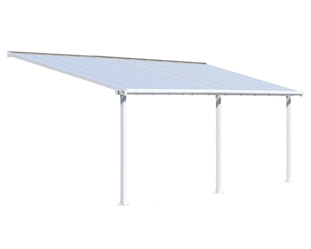 Canopia by Palram Patio Cover Olympia 3X7.3 weiß Terrassenüberdachung