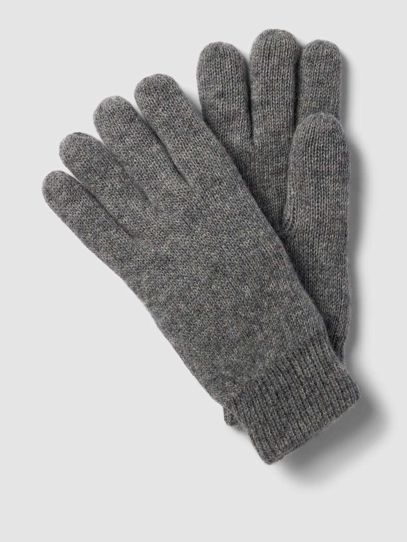 Handschuhe mit verstellbarem Riegel Modell 'Carlton' in mittelgrau