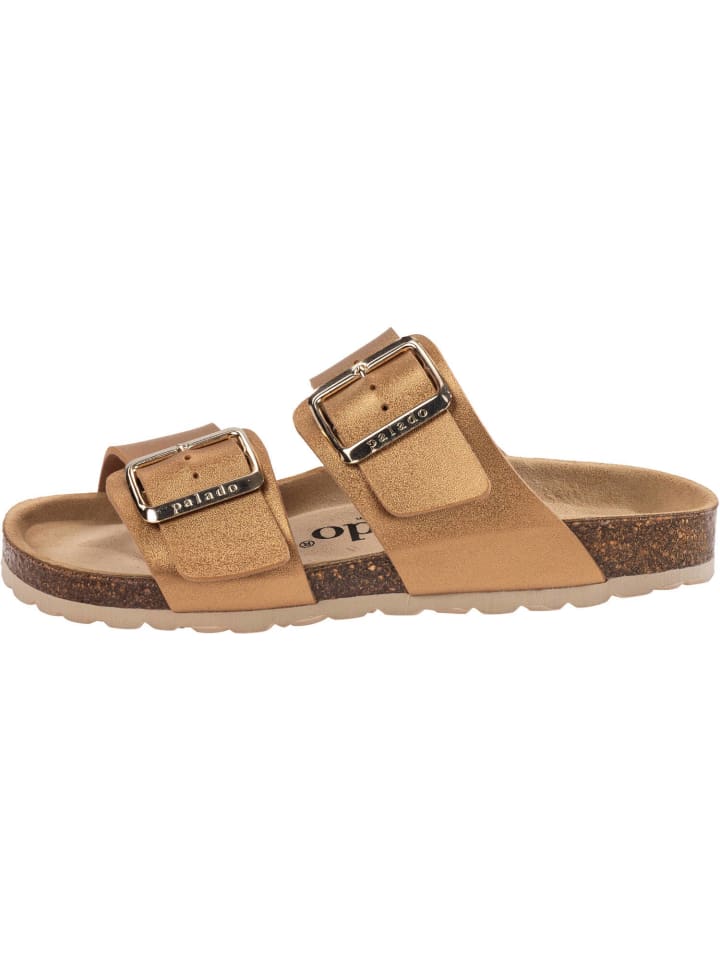 palado Pantoletten in bronze metallic günstig kaufen