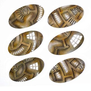 Caste Enclaves 90x52 mm Oval Base Toppers (6)