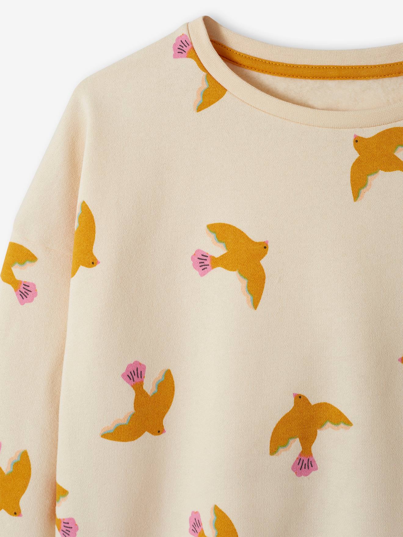Vertbaudet Mädchen Sweatshirt  Oeko-Tex - rot herzen