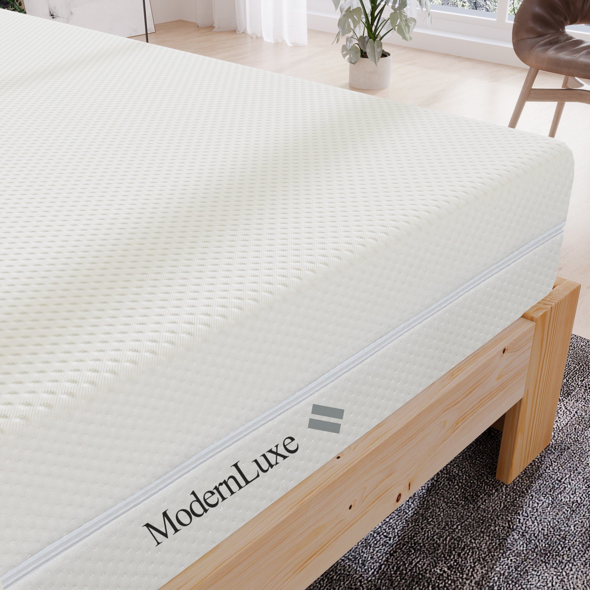 Gelschaummatratze Kaltschaummatratze 7 Zonen Komfortschaummatratze, 20 cm hoch, OKA, 20 cm hoch, (H3 H2 matratze 90x200 cm Ergonomische Kaltschaummatratze mit), Griffe & Bezug waschbar Klimafaser versteppt Mit Rundum-Reißverschluss