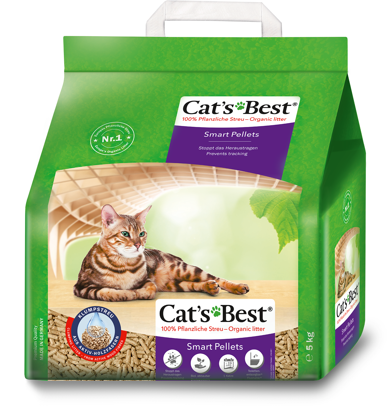 Cat's Best Katzenstreu Cat's Best Smart Pellets 5 kg